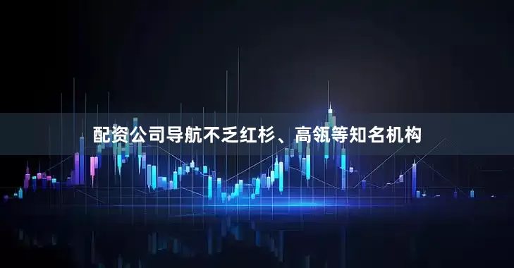 配资公司导航不乏红杉、高瓴等知名机构