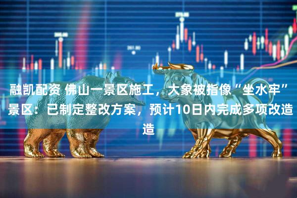 融凯配资 佛山一景区施工，大象被指像“坐水牢” 景区：已制定整改方案，预计10日内完成多项改造